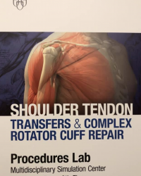 Dr. Daniel Rojas junto a sus Profesores en Clínica Mayo, Rochester, USA.