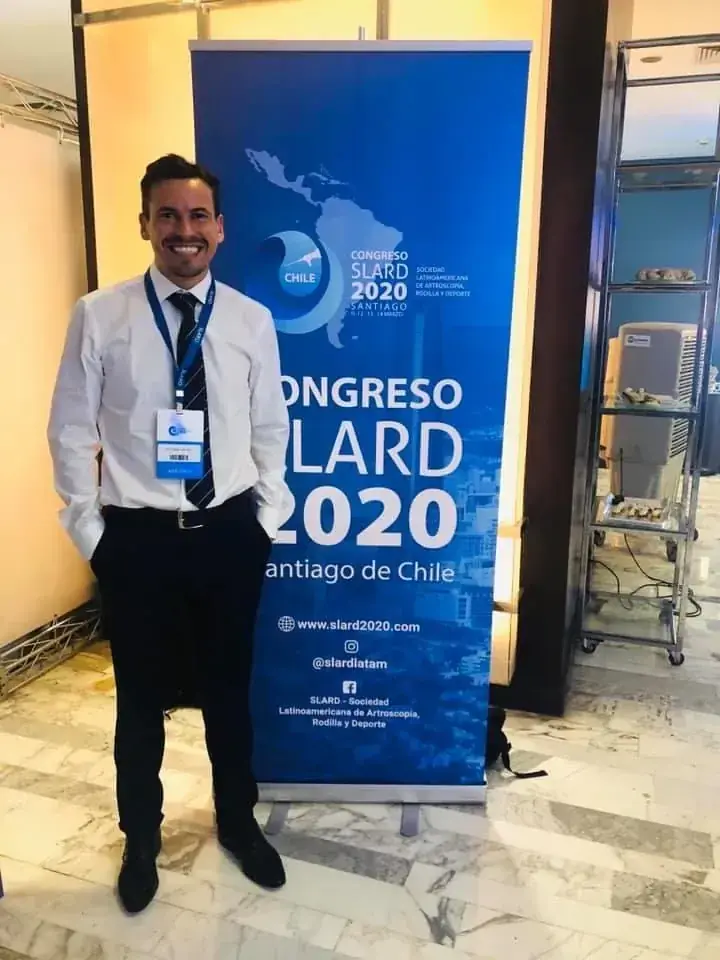 Dr. Gonzalo Rojas en el Congreso SLARD 2020 en Santiago de Chile